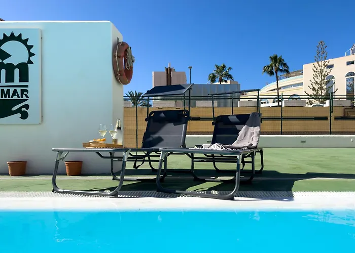 Amazing 3-bedroom Apartment. Pool And Sea View! شقة لوس كريستيانوس